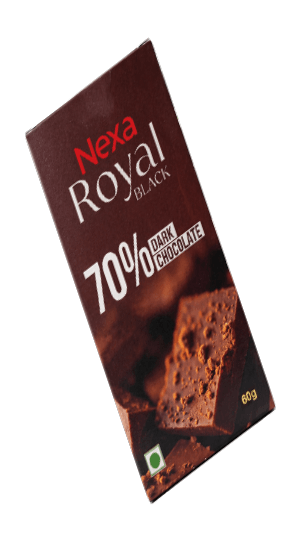 Dark Chocolate 70% 60g / 90g — Pure Chocolates by Nexa Chocolate Factory