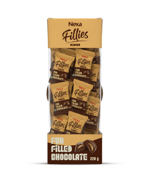 Almond Fillies 220g — Fillies by Nexa Chocolate Factory