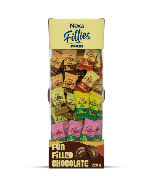 Assorted Fillies 220g — Fillies by Nexa Chocolate Factory