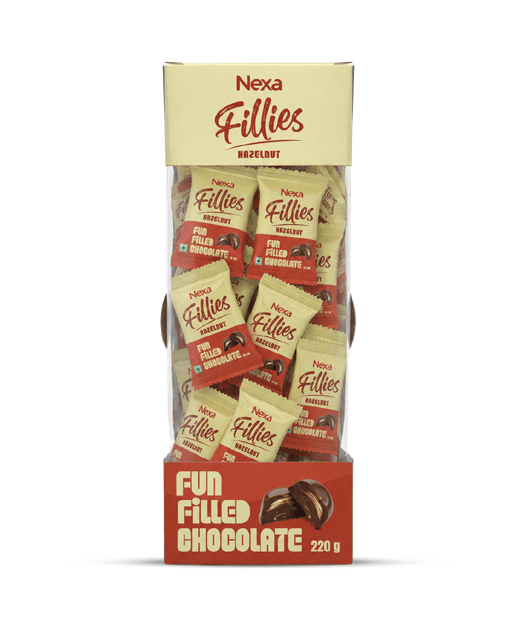 Hazelnut Fillies 220g — Fillies by Nexa Chocolate Factory