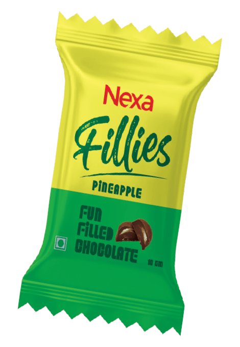 Pineapple Fillies 10g — Fillies by Nexa Chocolate Factory