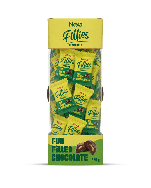 Pineapple Fillies 220g — Fillies by Nexa Chocolate Factory