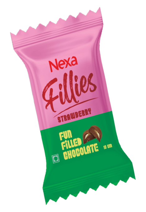 Strawberry Fillies 10g — Fillies by Nexa Chocolate Factory