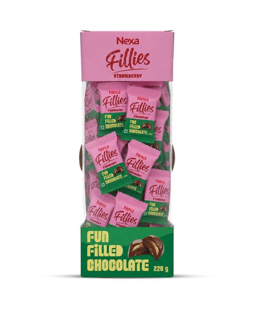 Strawberry Fillies 220g — Fillies by Nexa Chocolate Factory