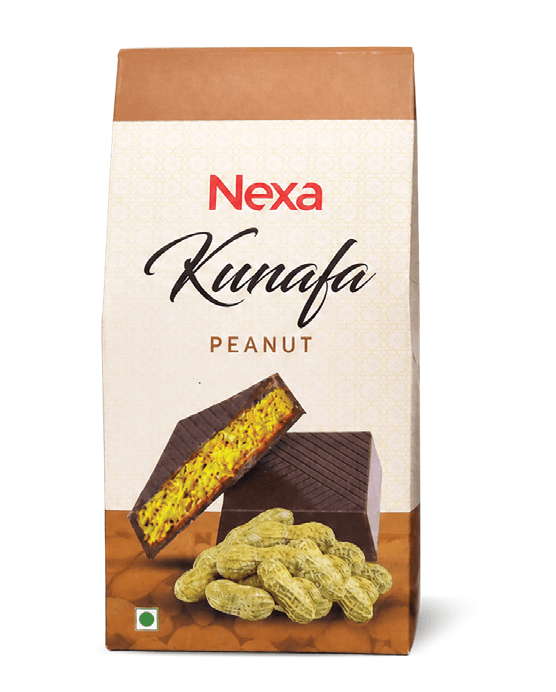 Peanut Kunafa 180g (10 Pcs) — Kunafa by Nexa Chocolate Factory