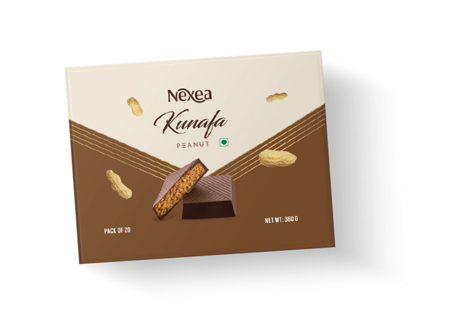 Peanut Kunafa 360g (20 Pcs) — Kunafa by Nexa Chocolate Factory