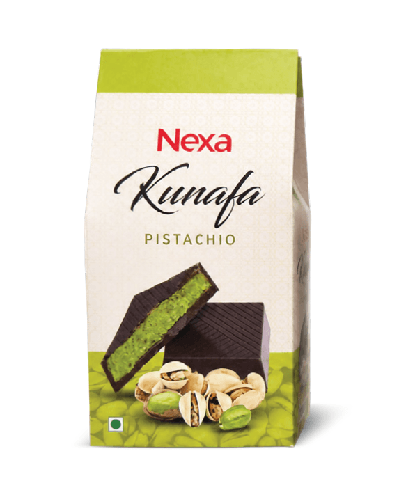 Pistachio Kunafa 180g (10 Pcs) — Kunafa by Nexa Chocolate Factory