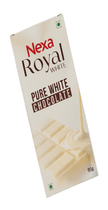 Pure White Chocolate 60g / 90g — Pure Chocolates by Nexa Chocolate Factory